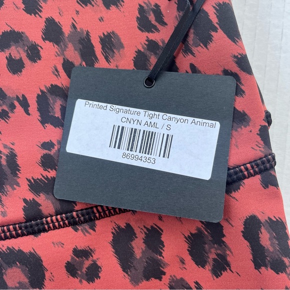 DYI Women’s Small Printed Signature Tight Canyon Animal/Cheetah Print Leggings - Picture 5 of 10